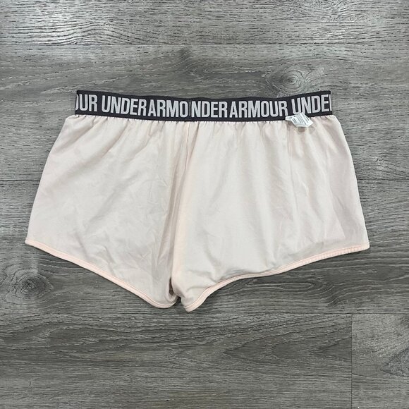 Under Armour Reversible Tech Mesh Shorts (Pink/Purple) - Picture 6 of 8